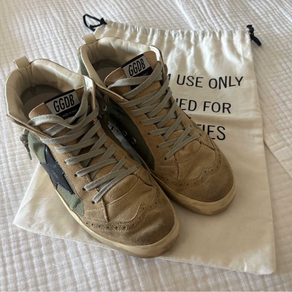 Golden Goose Mid Star Sneakers - Size 39/8.5 - LIMITED EDITION